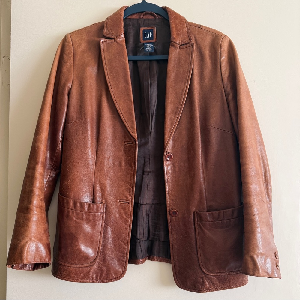 Vintage GAP Leather Jacket